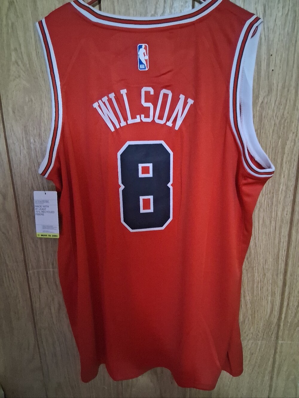 Mystery Sports Card With Caleb Wilson Chicago Bulls Icon XXL Jersey